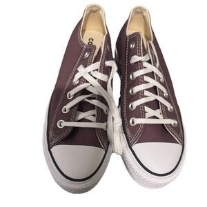 Converse All Star Purple Purplish Plum Platform Sneakers Gym Shoes NEW SIZE 8 US